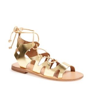 Topshop “Fig” cutout gladiator sandals